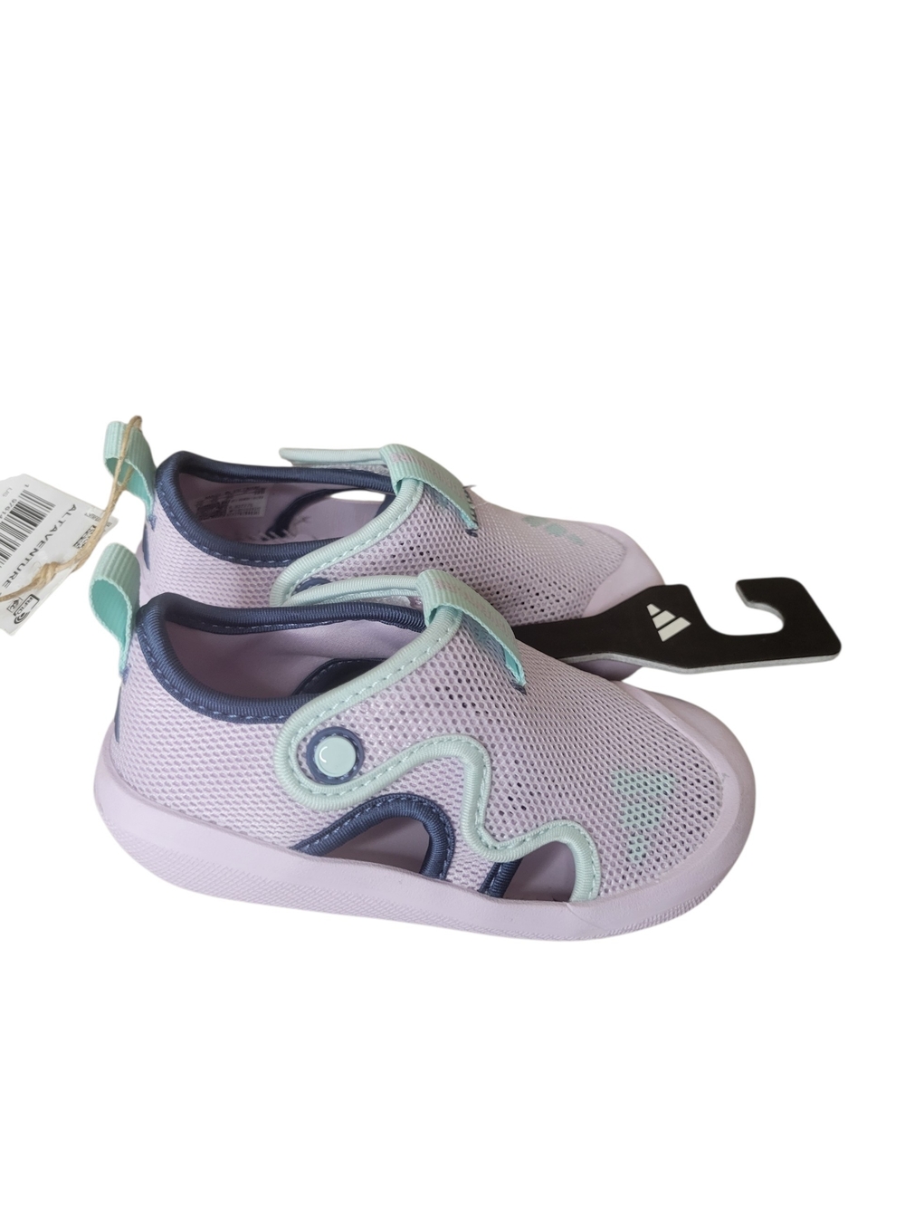 ADIDAS Mesh Slip-On Toddler Water Shoes - Light Purple